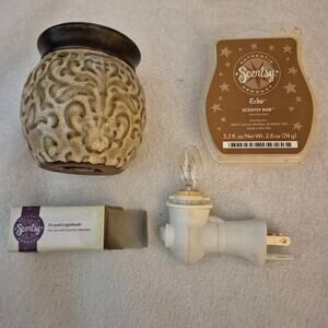 Scentsy Cream Warmer Set